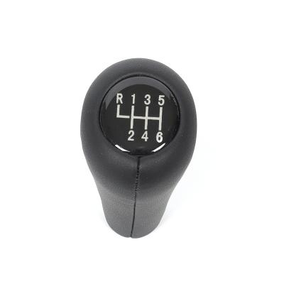 China 6 Speed ​​Real Leather Plastic 5 Speed ​​Car Manual Gear Shift Knob For E92 E91 E90 E60 E46 E39 E36 M3 M5 M6 for sale