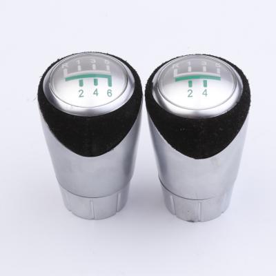 China High Quality Advanced Super Fiber FENGCHEN Leather+ Manual Silver Gear Shift Knob For 1 3 5 6 Series E30 E32 E34 E36 E38 E39 E46 E53 E60 E63 E83 E84 E90 E91 for sale