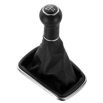 China Leather Manual Gear Shift Knob Cover for VW GOLF JETTA MK4 R32 1J0711113EG from VW 1999-04. for sale