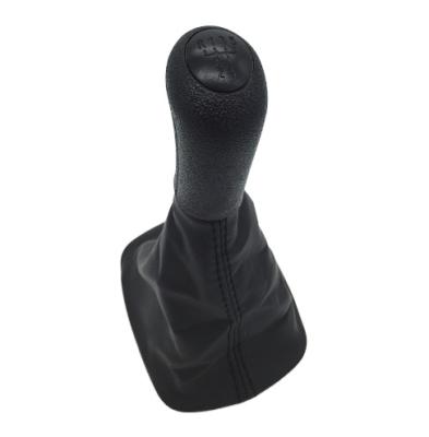 China 5 Speed ​​Gear Shift Leather and Plastic Knob For Skoda Octavia MK1 A4 1997-2011 Gear Shift Knob Boot for sale