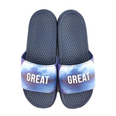 China Greatshoe Summer Anti-slippery Fashion Printed Indoor Outdoor Sandals Slippers For Men Slippers Sandals for sale