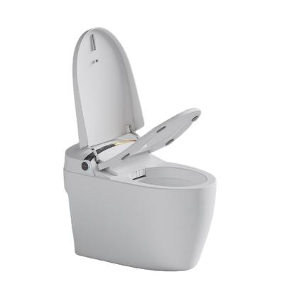 China Automatic Operation Deodorization Automatic Buttocks Washing Sit Cover Smart Toilet Bowl 2022 for sale