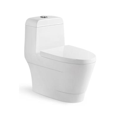 China Hot Selling Double-Flow Products Chinese Toilet One-piece High Quality WC Toilet Ceramic for sale