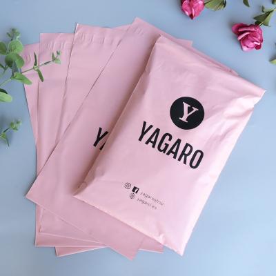 China shoes & wholesale apparel printing poly mailing bags matte pink custom clothing mailing bags mailing bags with logo envelopes mailing bags for sale