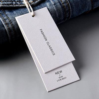 China Other Custom Paper Hang Tag Tags Price Tag For Clothes Garment Apparel Hang Tags for sale