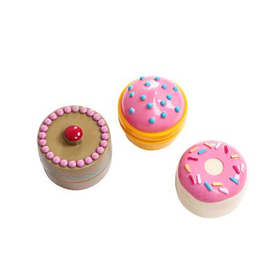 China Wholesale 60*60mm Durable Donut Colorful Bright Plastic Openable Easter Eggs for sale