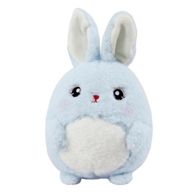 China Soft Plush Bunny Rattle White Hot Sale Stuffed Golf Head Cover Hand Puppet Velveteen Logo Ears Long Eared Rabbit Custom Plush Toy for sale