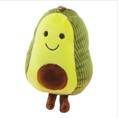 China Plush Promotion Set Custom Vegetable Cute Plush Small Mini Avocado Stuffed Dolls Pillow Fruit Toy Food Keychain for sale