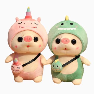 China Wholesale Plush Toys Manufacture Animal Plush Pink Cute Pig Plush Toys Customize For Kids for sale