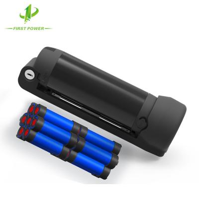 China E-bike Rechargeable Battery 24v Haitu Lithium Ion Battery 18650 Battery Cell For E-bike With USB Port for sale