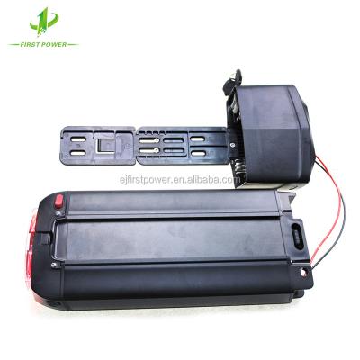 China Factory Price 36V 14.5Ah Rear Rack Type Lithium Battery Pack Electric Bike Battery For E-Bike for sale