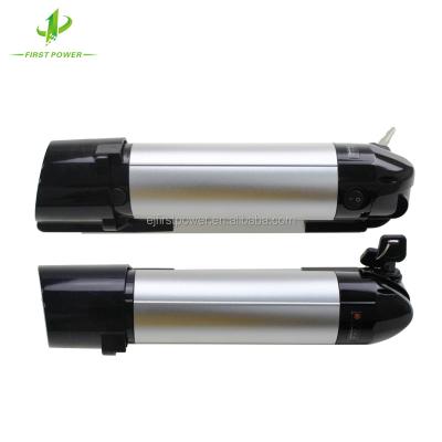 China High Quality Small Size Water Bottle Battery 24V 6.8Ah Lithium Battery Pack For E-bike With Controller Box 339*70mm for sale