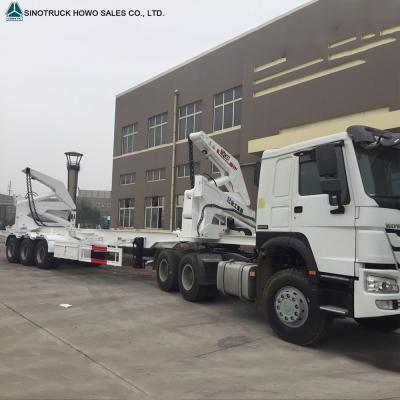 China Hot Selling Side Truck Trailer Crane Semi Trailer 20FT And 40FT Container Sidelifter Trailer for sale