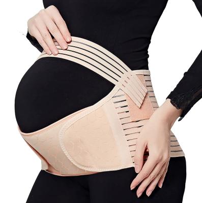 China Antibacterial Maternity Pregnant Women Puff Up Waist Bandage Back Support Belt Bandage for sale