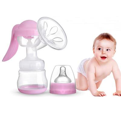 China BPA Free High Quality Manual Breast Pump Comfort Silicone Milk Baby Single Manual Breast Pump for sale