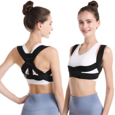 China Adjustable Supply Pain Relief For Back Neck Shoulders Protector Posture Corrector Back Brace for sale