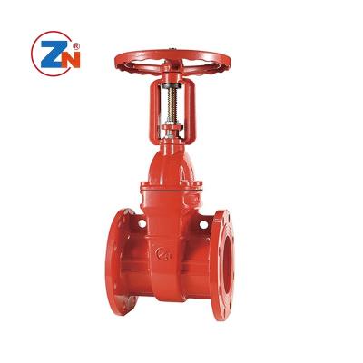 China Best Price Gate Valve Seal General Resilient Soft Ductile Iron Flanged Gate Valve For Water for sale