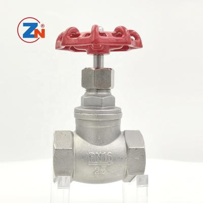 China 304 1Inch Stainless Steel Ball Valve Stainless Steel Control Valve General Casting Thread Ends Die Cut Ball Valve for sale