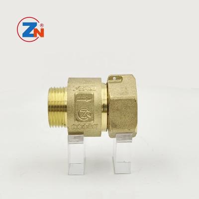 China General Copper One Way Non Return Valve Brass Check Valve For Water Meter for sale