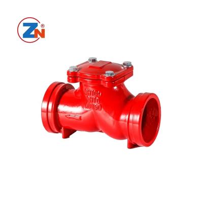 China Factory direct sale general fire water treatment check valve malleable iron ball check valve for water pipeline for sale