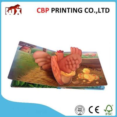 China Coloring Casebound Children Story Books Printing Pop Up Reading Books For Kids for sale