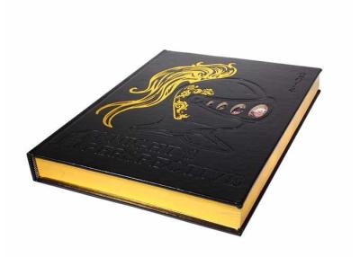 China Custom Holy Bible Leather Hardcover Book Printing Services CMYK Color Printing for sale