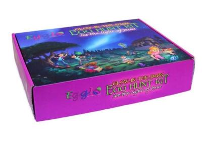 China Full Color Printed Custom Printed Packaging Boxes / Paper E Flute Corrugated Box for sale