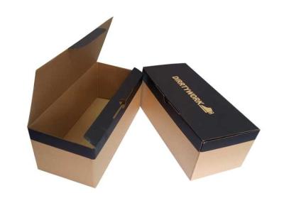 China Film lamination Folding Printed Corrugated Boxes for Jewellery / Chocolate Gift for sale