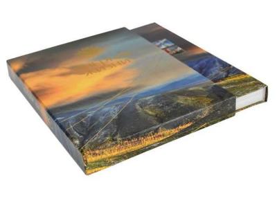 China CMYK Glossy Paper Hardcover Book Printing A4 Casebound Photo Album Book Print for sale