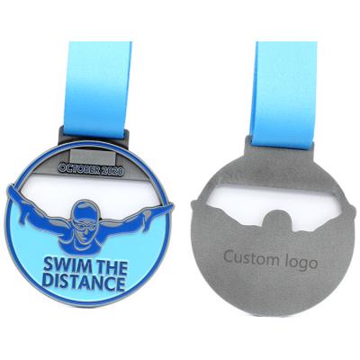 China Cheap wholesale custom blank europe sport award metal laser medal for sale