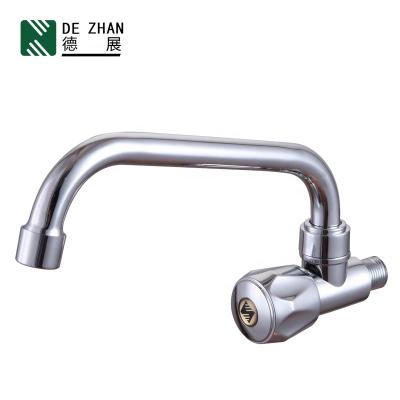 China CLASSIC Equipment Polished Kitchenware Single Handle Long Neck Kitchen Sink Faucet for sale