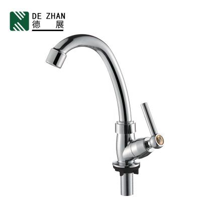 China Contemporary Cheap Plastic Faucet ABS Kitchen Sink Faucets Deck Mounted for sale