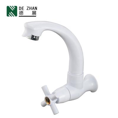 China China Supplier CLASSIC Chrome Sink Faucet Modern Wall Mounted Cold Water Kitchen Single Lever Faucet for sale