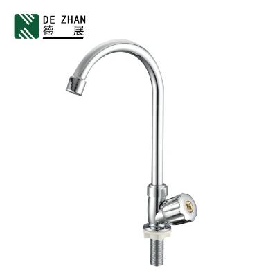 China New Contemporary Kitchen Accessories Deck Mounted Plastic Faucet With Single Handle For Kitchen for sale