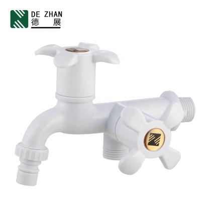 China Contemporary High Quality Portable Cold Kitchen Sink Faucet ABS Double Cold Moden Handle for sale