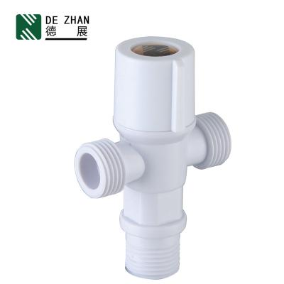 China Angle turn of the general plastic three-way valve 1/4 valve 1/4