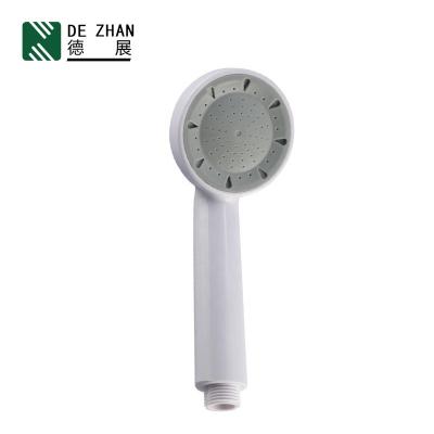 China With White Diverter Bathroom Accessories ABS Plastic Hand Held Shower Head for sale