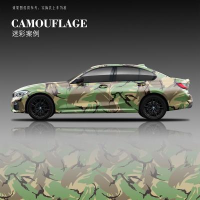 China Universal Car Wrap Vinyl Scratch Resistant Car Sticker Camouflage Graphic Design Full Digital Wrapping Film Vinyl Wrap Rolls For Car for sale