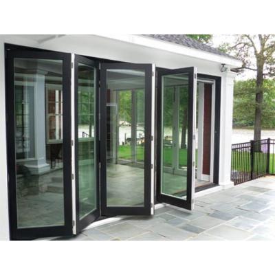 China Soundproof; 2020 hot sale best price modern construction aluminum bi-folding security door for sale