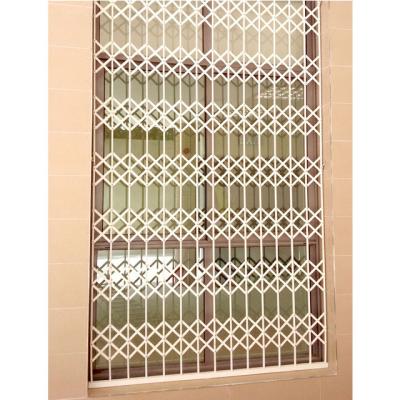 China Eco - Friendly Aluminum Entry Door Security Bars Grill Design Security Windows for sale