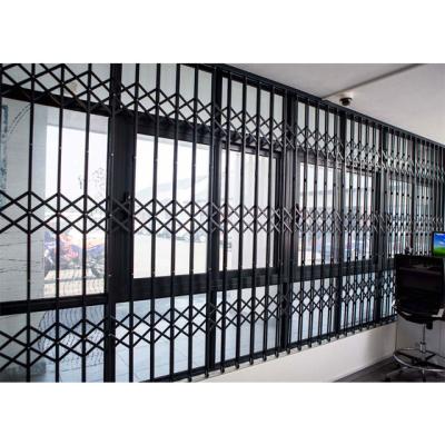 China Eco - Friendly Security Burglar Custom Aluminum Sliding Bars With Lock for sale