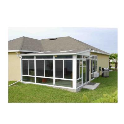 China Soundproof; security sunroom aluminum glass houses aluminum windows and doors sliding doors for sale