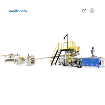 China 2mm-5mm PVC Imitation Marble Sheet Machine Production Line 380V for sale