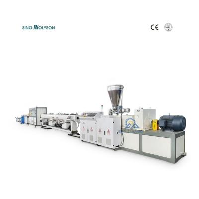 China 2-15m/Min U-PVC/C-PVC/PVC Pipe Making Machine Diameter 20-110mm From Sino-Holyson for sale