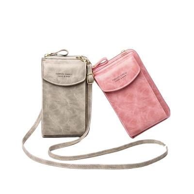 China Fashion women mobile phone bags 2022 new multifunctional fashionable simple mini ladies purse for sale