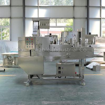 China Hotels Chicken Automatic Batter And Breading Machine New 2020 for sale