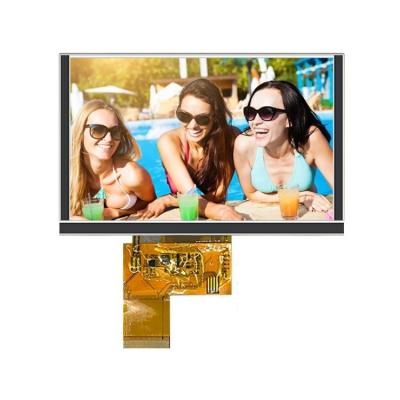 China CNK OEM/ODM IPS TFT LCD Display 5.0 Inch 800 (RGB) x480 Full View Micro Display Module. 120.7x75.8x2.91mm for sale