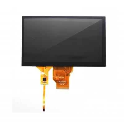 China CNK Custom 8 Inch Touch Screen LED Display 16:9 800X480 Pixel 16:9 RGB Amoled Module. 164.9x100mm for sale