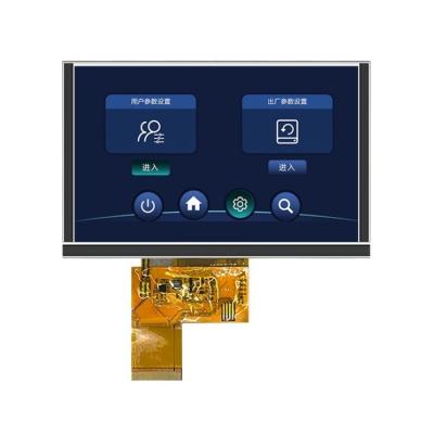 China Custom CNK DIY 800 (RGB) x480 TFT mini projector kit 5.0 inch full view lcd screen. 120.7x75.8x2.91mm for sale