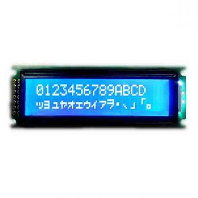 China Custom CNK JCD Screens LCD Display 16x2 Dot Matrix Module STN Gray Reflective LCM Module. 78.7 (W) X 35.9 (h) X 2.8 (T) mm for sale